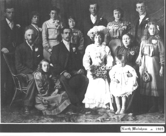 A North Walsham Wedding in 1905
