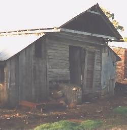 Martin Saul's Butcher's Shop and Cutting Block
