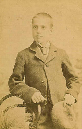 My maternal grandfather: Charles Joseph Sole (b: 23 May 1885) as a boy&nbsp;- year&nbsp;of photo unknown.