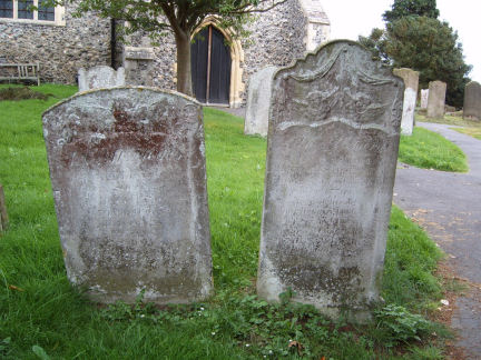 "When we went into the graveyard we found lots of SOLLEY and SOLLY stones"