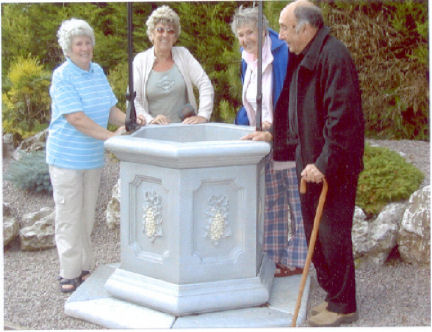Photo: Arthur with his cousins, Joan, Ann and Nellie: Arthur and Ann are descendants of Daniel and Emily Sole; Joan and Nellie are descendants of Daniel�s brother and sister-in-law, Goodman and Clara Sole    