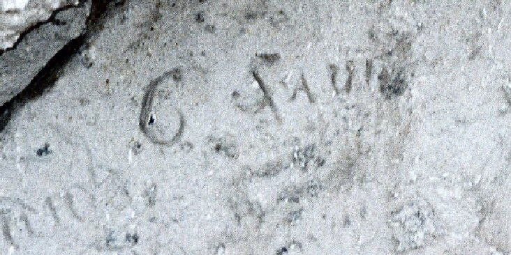 C Saul grafitti