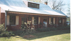 Fred Sewell with his wife at Bindagundra