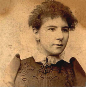 This photo shows Jane Elizabeth Sewell (nee Page) aged 18 years and looking less fierce